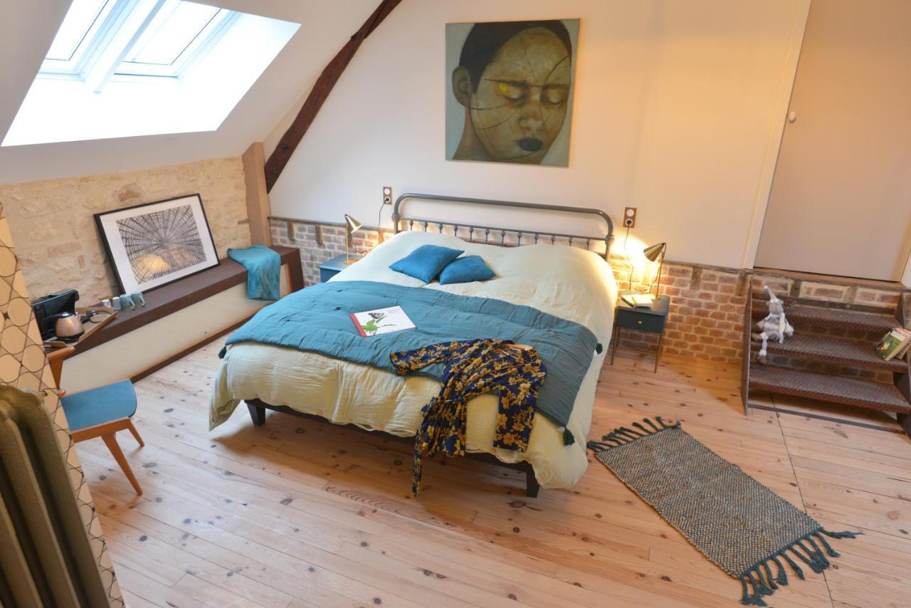 Bed and Breakfast L'Artelier Dans Ma Cour Hermonville Exterior foto